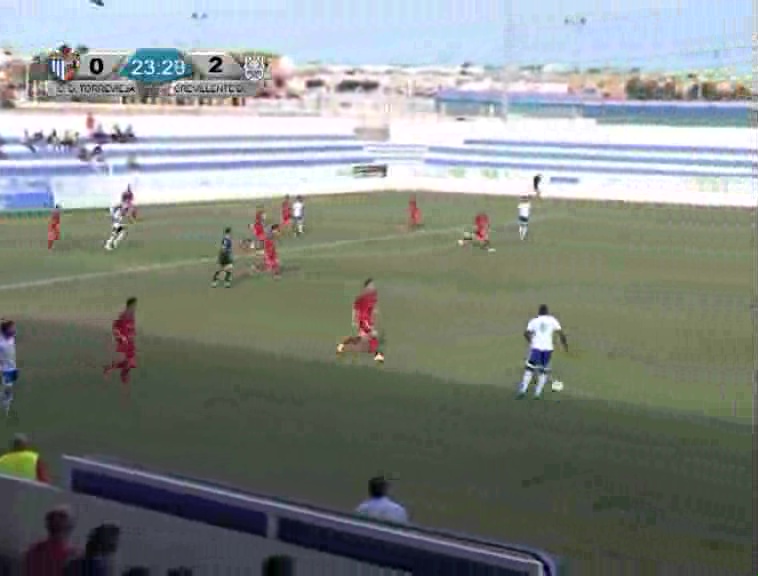 Primera parte del partido CD Torrevieja - Crevillente Deportivo